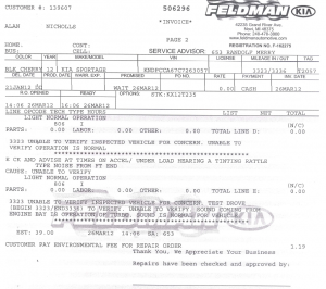 Feldman - incident 1