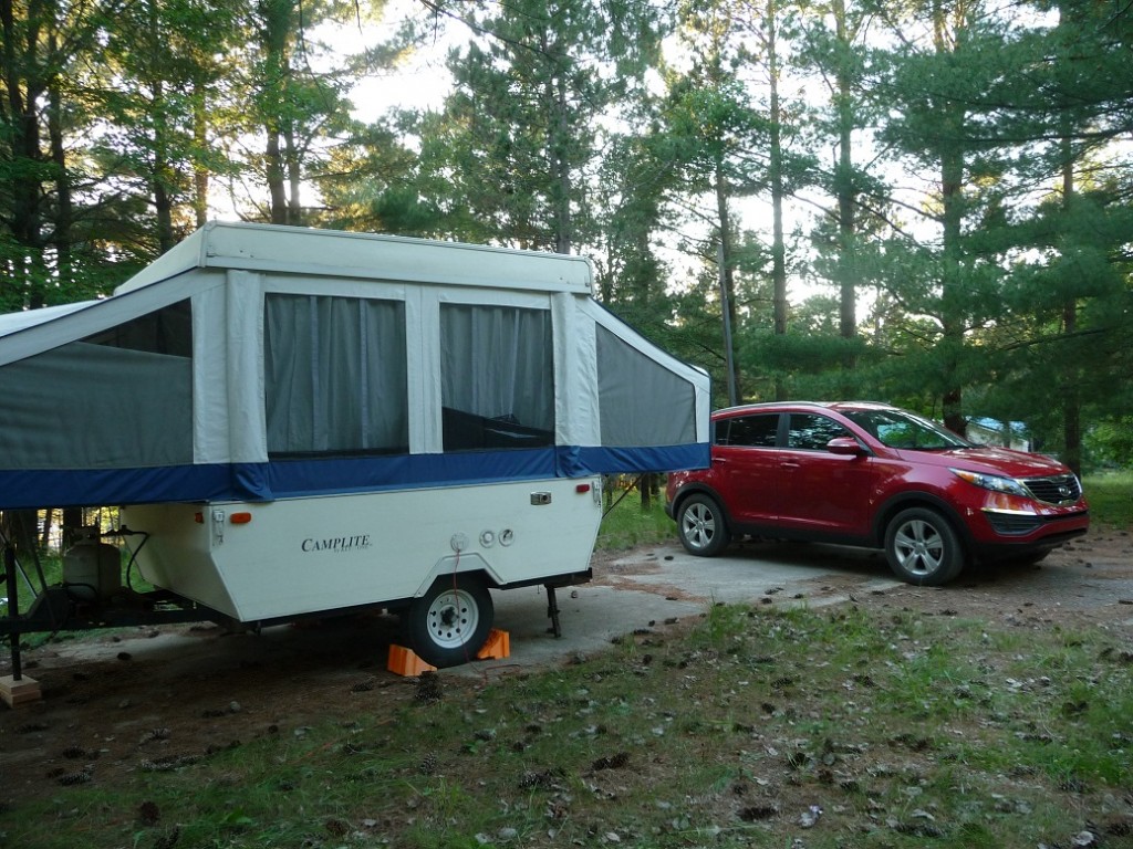 Towing a popup camper DeadKia